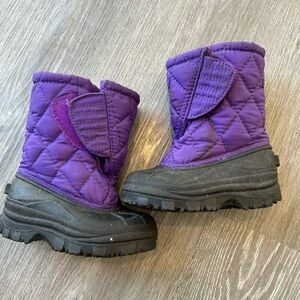 Kid Connections Girls toddler winter boots size 7